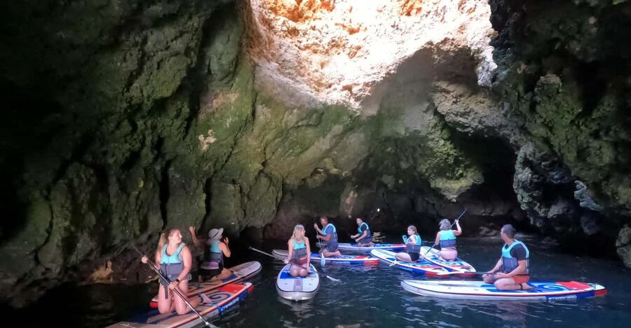Lagos: Guided SUP Tour to Ponta da Piedade Caves - Meeting the van at Praia da Batata