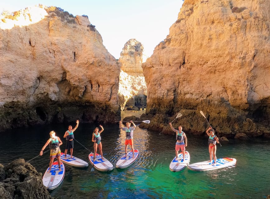 Lagos: Guided SUP Tour to Ponta da Piedade Caves - Paddling past Praia Dona Ana