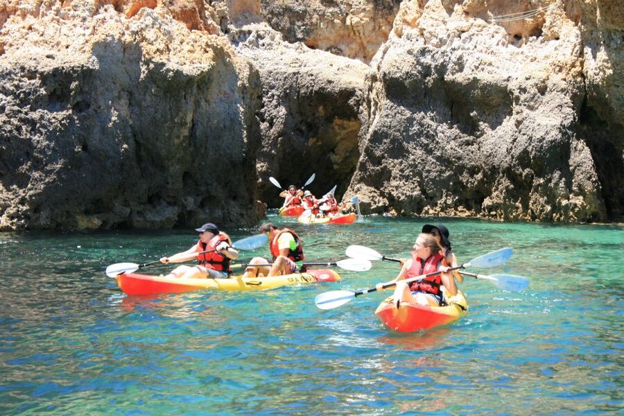 Lagos: Kayaking Tour - Caves, beaches, and the wet factor
