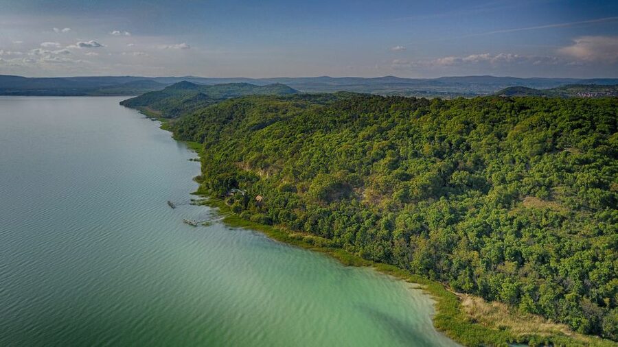 Lake Balaton: Paddle Board Tour of Tihany National Park - The view from Tihany’s tip