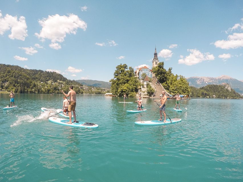 Lake Bled Stand-Up Paddle Boarding Tour - SUP and fun games in the middle of the lake
