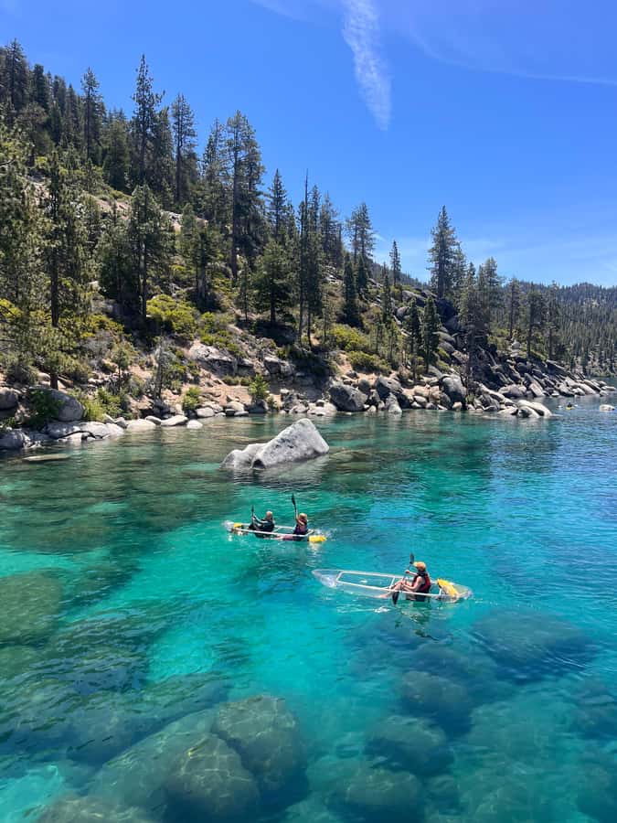 Lake Tahoe: Clear Kayak Tour - A relaxed paddle along the shoreline