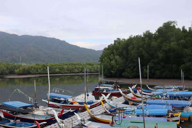 Langkawi: Kayaking Adventure and Swimming - Starting at the Kubang Badak jetty