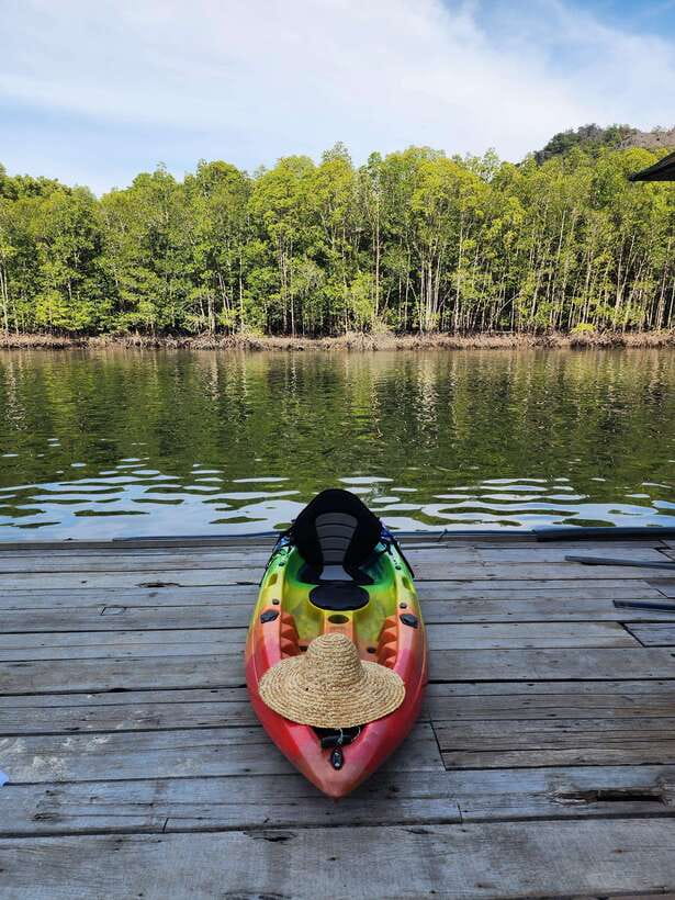 Langkawi : Kilim Geoforest Mangrove Kayak Tour with Lunch - Lunch at the floating restaurant