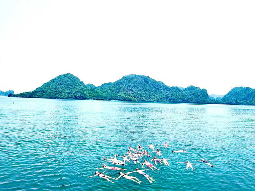 LanHa Bay : Kayaking at night see bioluminescent plankton - Swimming, snorkeling, and the squid fishing option