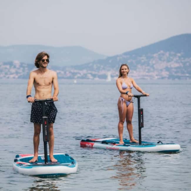Lanzarote: Electric Paddle Surf and Snorkel Excursion at Papagayo Beach - Cruising past Papagayo’s coves and cliff caves