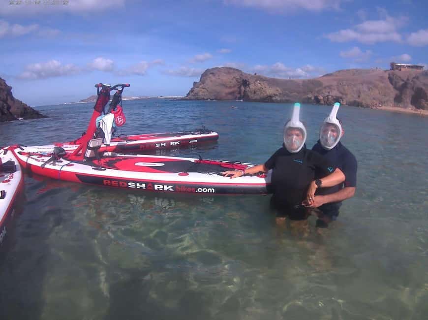 Lanzarote: Electric Paddle Surf and Snorkel Excursion at Papagayo Beach - The guides make the difference