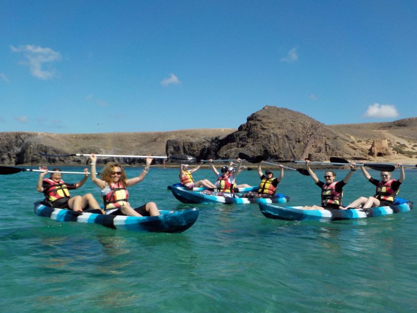 Lanzarote: Kayak and Snorkeling at Papagayo Beach - Playa del Papagayo and the 45-minute snorkel stop