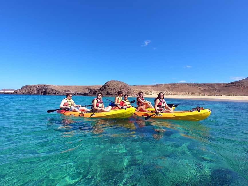 Lanzarote: Kayak and Snorkeling at Papagayo Beach - The guides make the difference