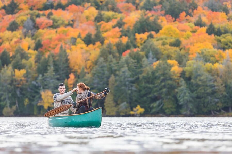 Lapland: Canoeing Trip with Reindeer and Husky Farm Tour - Meeting the reindeer and young herders