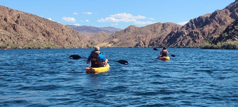 Las Vegas: Colorado River to Emerald Cave Half-Day Kayak - Willow Beach and the first paddle strokes