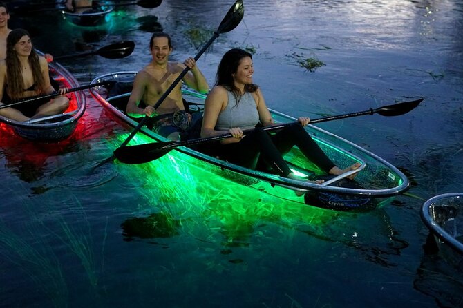 LED Glow in the Dark Clear Kayak or Paddleboard in Paradise - Arriving at Lake Ivanhoe Near Downtown Orlando