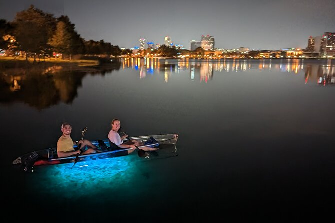 LED Glow in the Dark Clear Kayak or Paddleboard in Paradise - Friendly Guides and Easygoing Local Stories