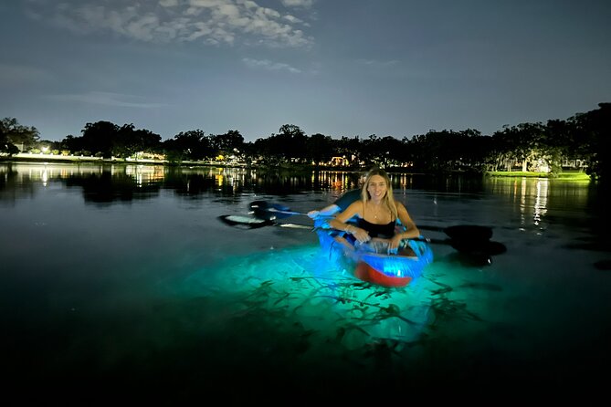 LED Glow in the Dark Clear Kayak or Paddleboard in Paradise - Is $75 a Fair Price?