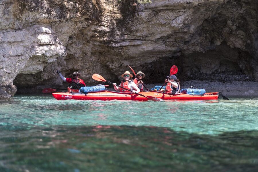 Lefkada: Full Day Sea Kayaking Tour - Fitness, clothing, and useful preparation