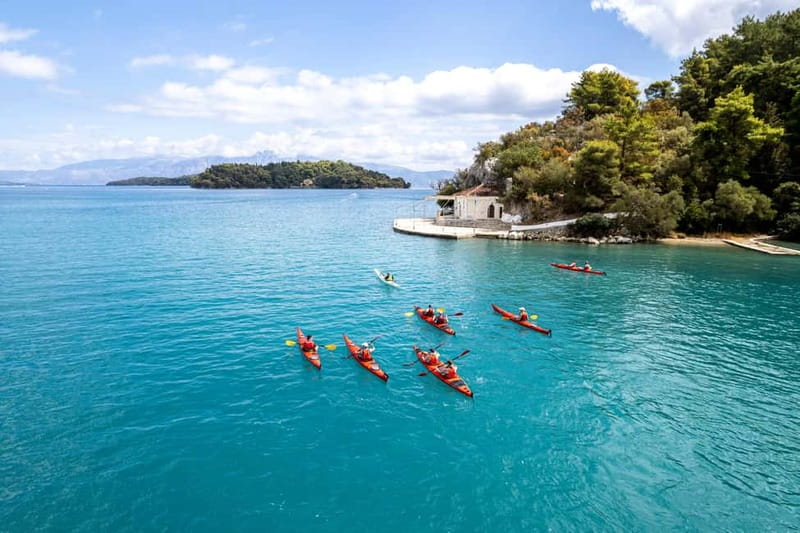 Lefkada:Nydri, Scorpios Kayak Odyssey Island Hopping - Key Points at a Glance
