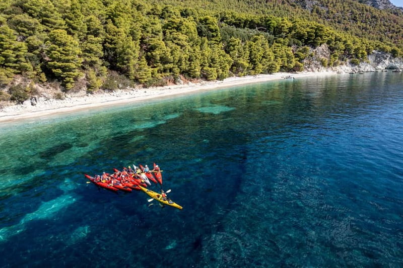 Lefkada:Nydri, Scorpios Kayak Odyssey Island Hopping - Setting Out From Nydri Port