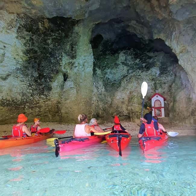 Lefkada:Nydri, Scorpios Kayak Odyssey Island Hopping - What the $76 Price Really Buys You