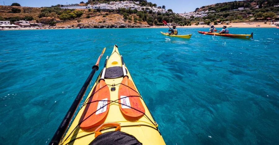Lindos: Sea Kayaking & Acropolis of Lindos Tour with Lunch - Key points to know before booking