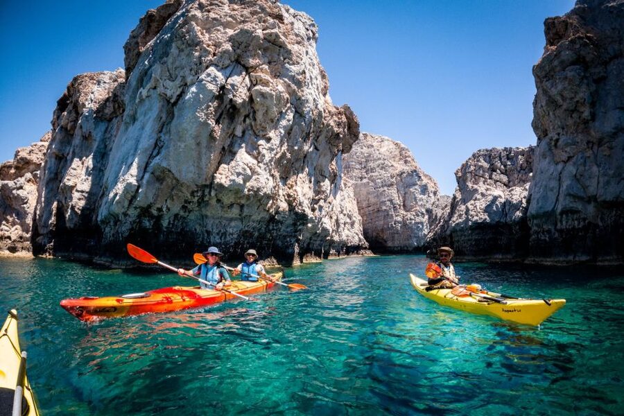 Lindos: Sea Kayaking & Acropolis of Lindos Tour with Lunch - Why seeing Lindos from a kayak changes the day