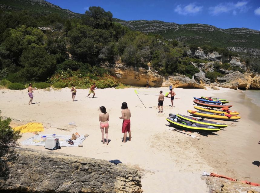 Lisbon: Full-Day Arrabida Kayak Tour with Picnic - Praia dos Coelhos and the picnic break