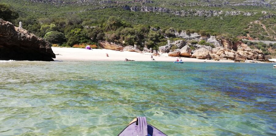 Lisbon: Full-Day Arrabida Kayak Tour with Picnic - Snorkeling, swimming, and beach games