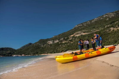 Kayak Tour Arrábida Natural Park, Setubal, Sesimbra