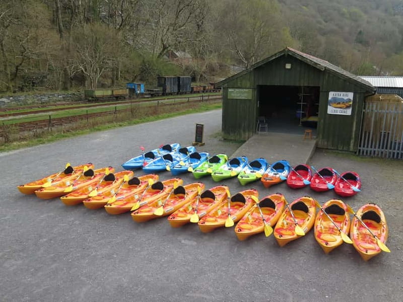 Llanberis: Llyn Padarn Kayak Rental with Equipment - Starting in the sheltered practice lagoons