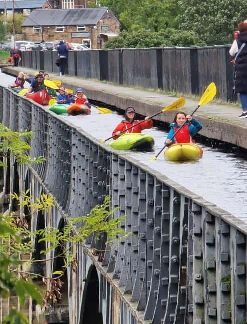 Llangollen: Aqueduct Kayak or Canoe Cruise - Starting at Froncysyllte Basin by the lift bridge