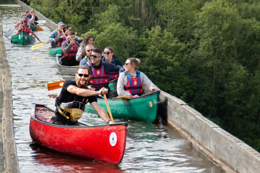 Llangollen: Guided Aqueduct Canoe Tour - The opening lesson: basic skills without pressure