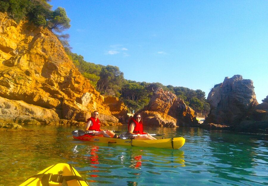Lloret de Mar: 3-Hour Kayak and Snorkel Tour on Costa Brava - Paddling into the rocky Costa Brava