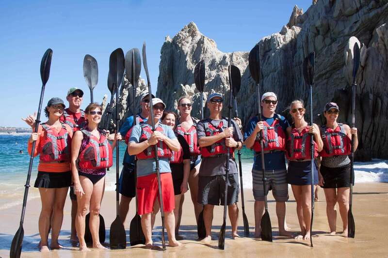 Los Cabos Arch & Playa del Amor Tour by Glass Bottom Kayak - Lover’s Beach and the walk to Divorce Beach