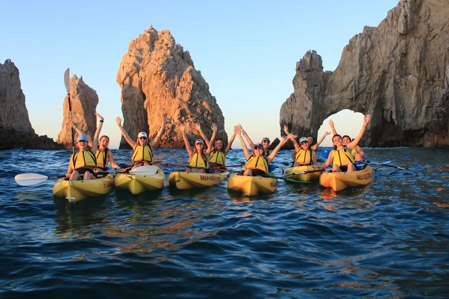 Los Cabos: Kayak to The Arch & Snorkel + Transport & Photos - The paddle back and what the short schedule means