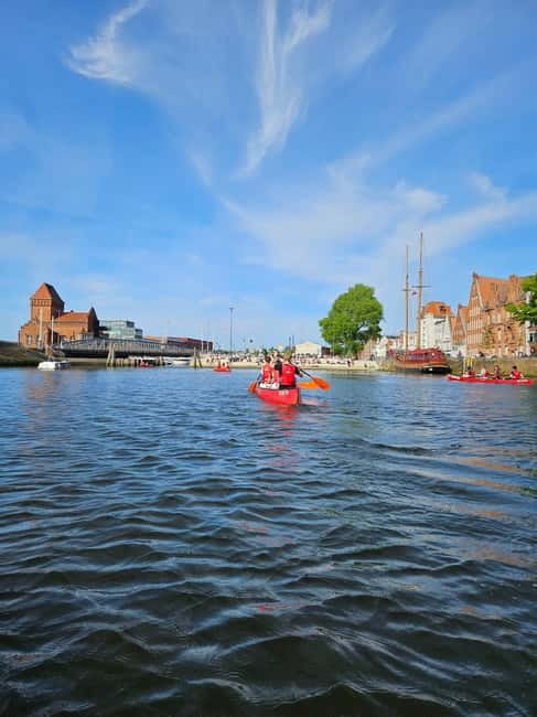 Lübeck's old town by canoe: explore and circumnavigate on your own - Optional Devil’s Island loop and break points