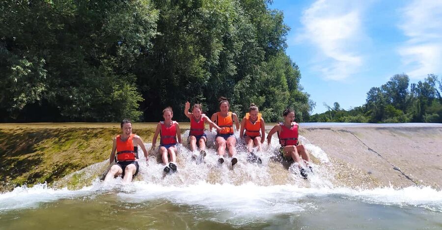 Lucca: escursione soft in Canoe - The ride back to the starting point