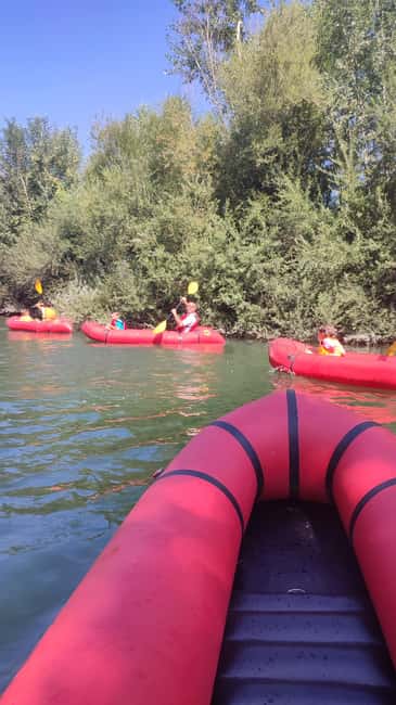 Lucca: Family-Friendly Kayaking Tour with Aperitif - Paddling through greenery near the city