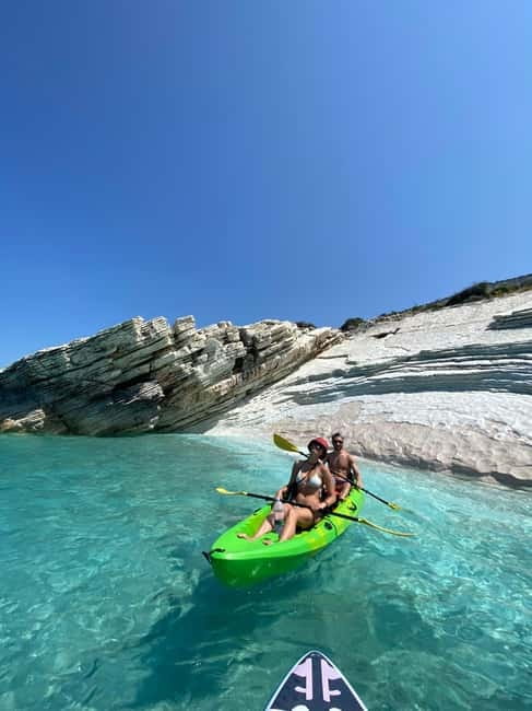 Lukova - Kroreza secret beaches and caves: Kayak & SUP Tour - Along the Lukova Caves and rocky shore