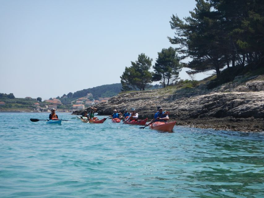 Lumbarda: Half-Day Kayaking and History with Wine delight - Badija monastery and its calm deer