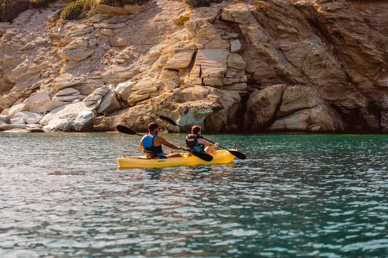 Lygaria Beach: Eco-Friendly Kayak Adventure - Single or double kayak: choosing the right setup