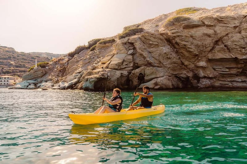 Lygaria Beach: Eco-Friendly Kayak Adventure - Professional guidance or a freer paddle