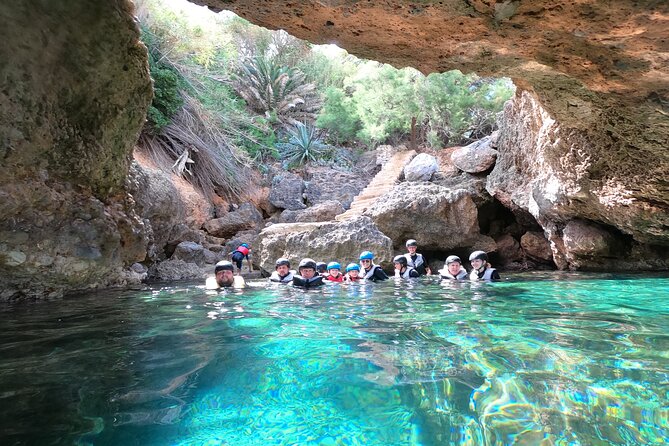Mallorca: Kayaking, Sea Cave, Cliff Jumping & Snorkel Tour - Entering the sea cave and hunting for treasure