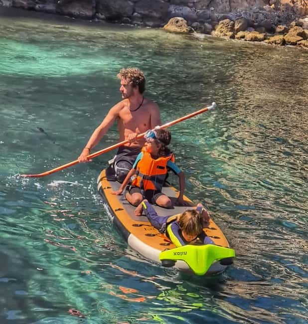 Mallorca: Private Watersports Boat. LUNCH Drinks SUP, Tubing - A private boat that keeps the day flexible