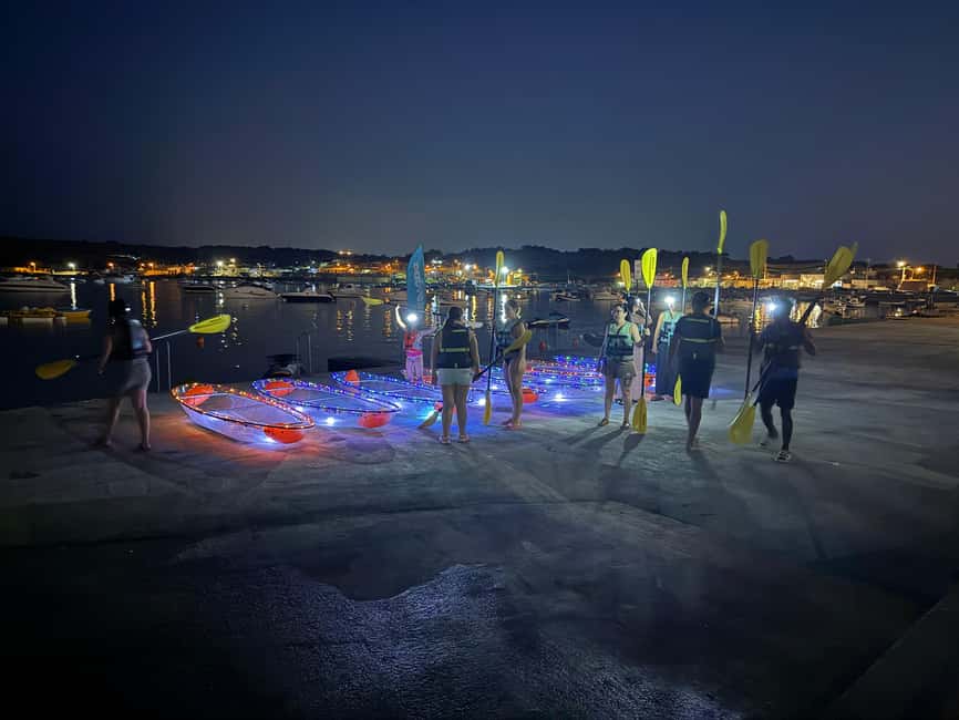 Malta: Illuminated Night Kayak Tour - Glow In The Dark - Starting at St. Thomas Bay in Marsaskala