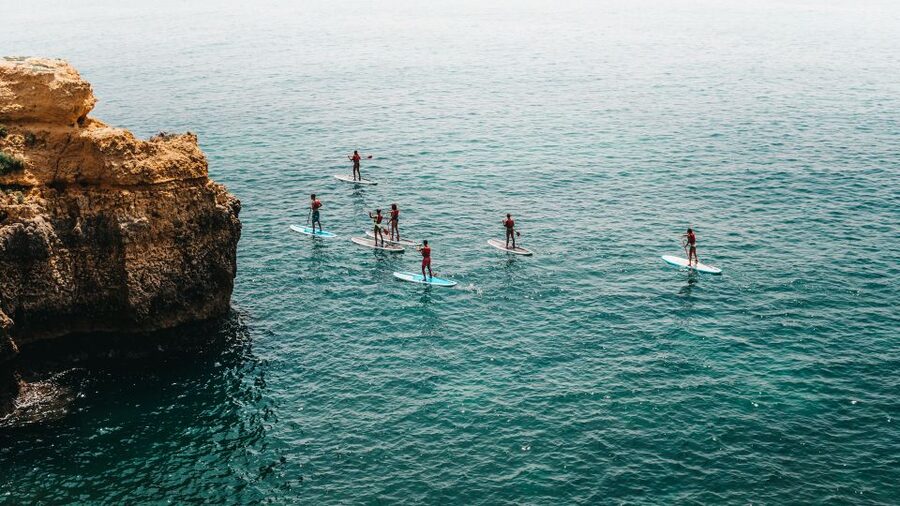 Malta: SUP Rental - Starting at St Thomas Bay beneath Sensi Lido