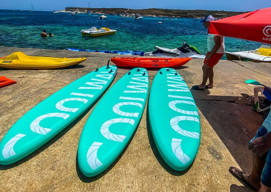Malta: SUP Rental - Wind, balance, and the limits of the rental
