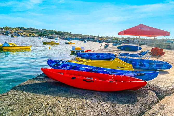 Malta: Ultimate Kayak Adventure - Sea caves, windows, and small swimming bays