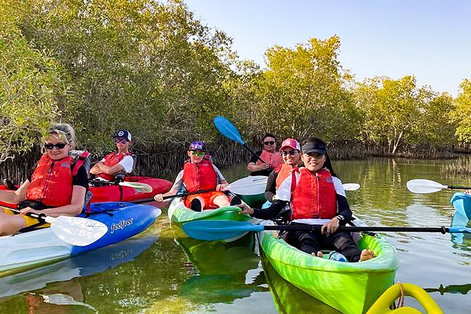 Mangrove Kayaking Abu Dhabi - From skyscrapers to mangrove channels