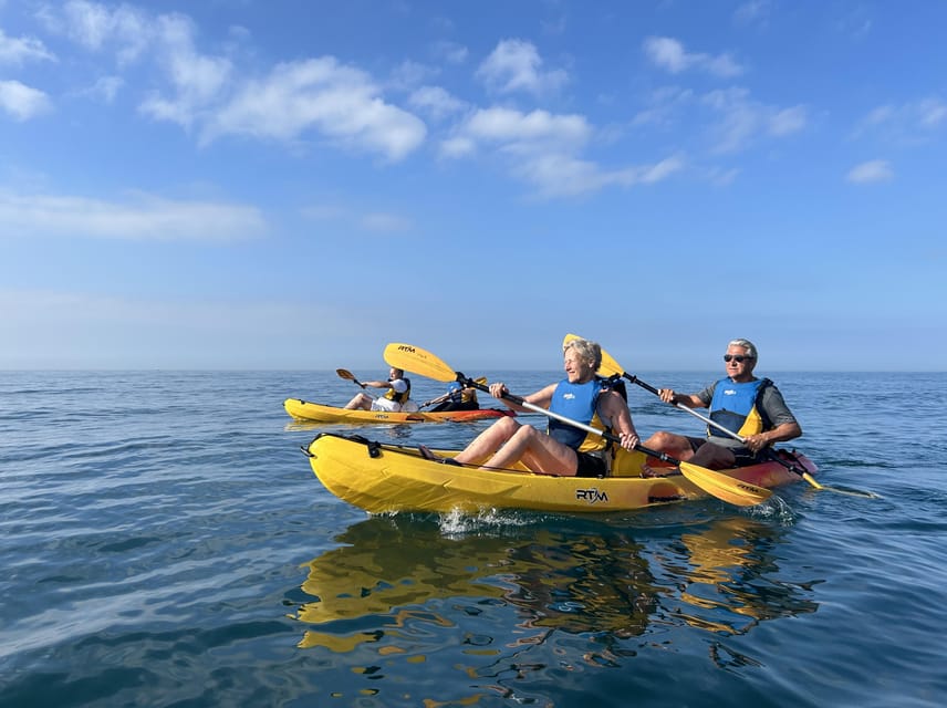 Marbella: Guided Kayak Tour in Puerto Banús - Choosing between sunrise and the morning session