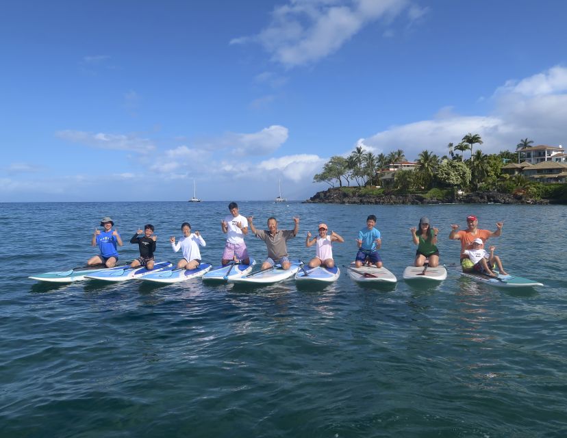 Maui: Beginner Level Private Stand-Up Paddleboard Lesson - Taking the First Paddle Into the Ocean