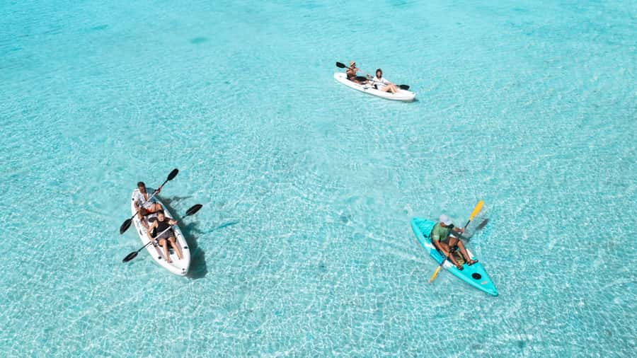 Mauritius: Guided Kayak tour to Benitiers Island - Two hours of tandem kayaking toward Île aux Bénitiers